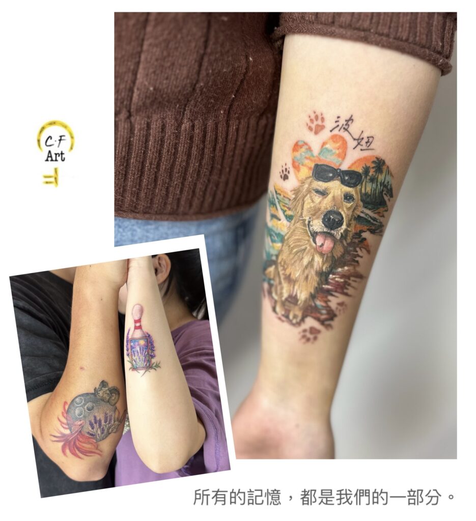 讓動物刺青陪伴你走過每一段人生旅程